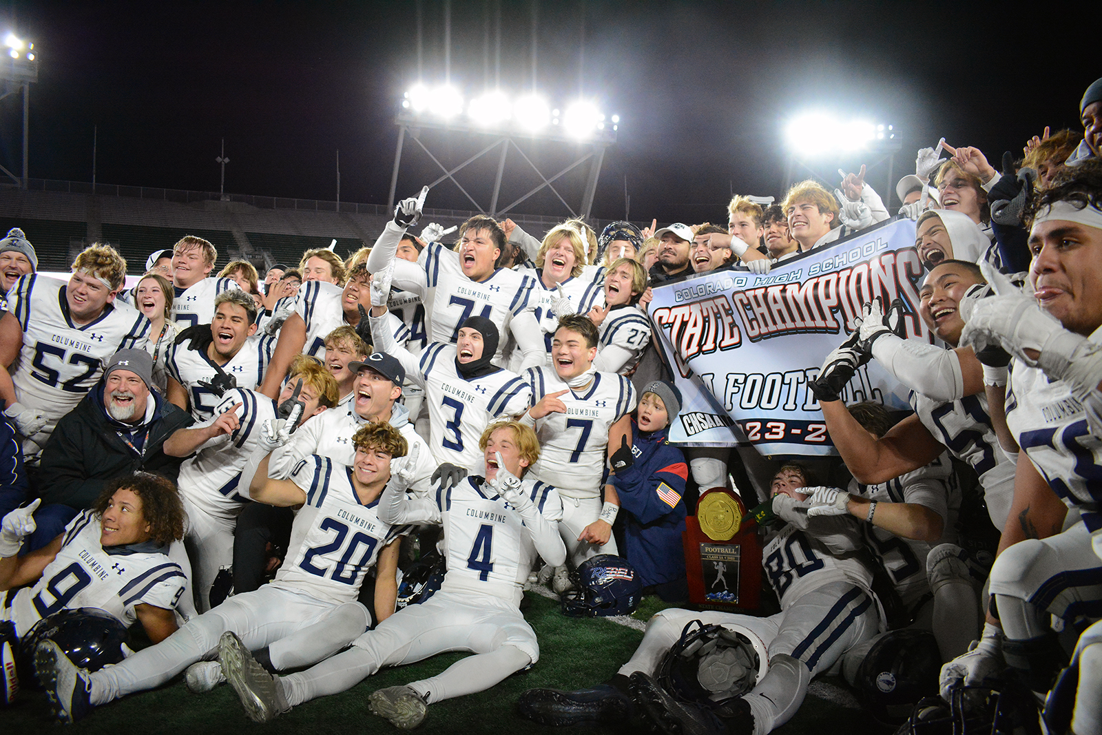 Columbine Rebels Secure 28-14 Victory in Class 5A Football State Championship