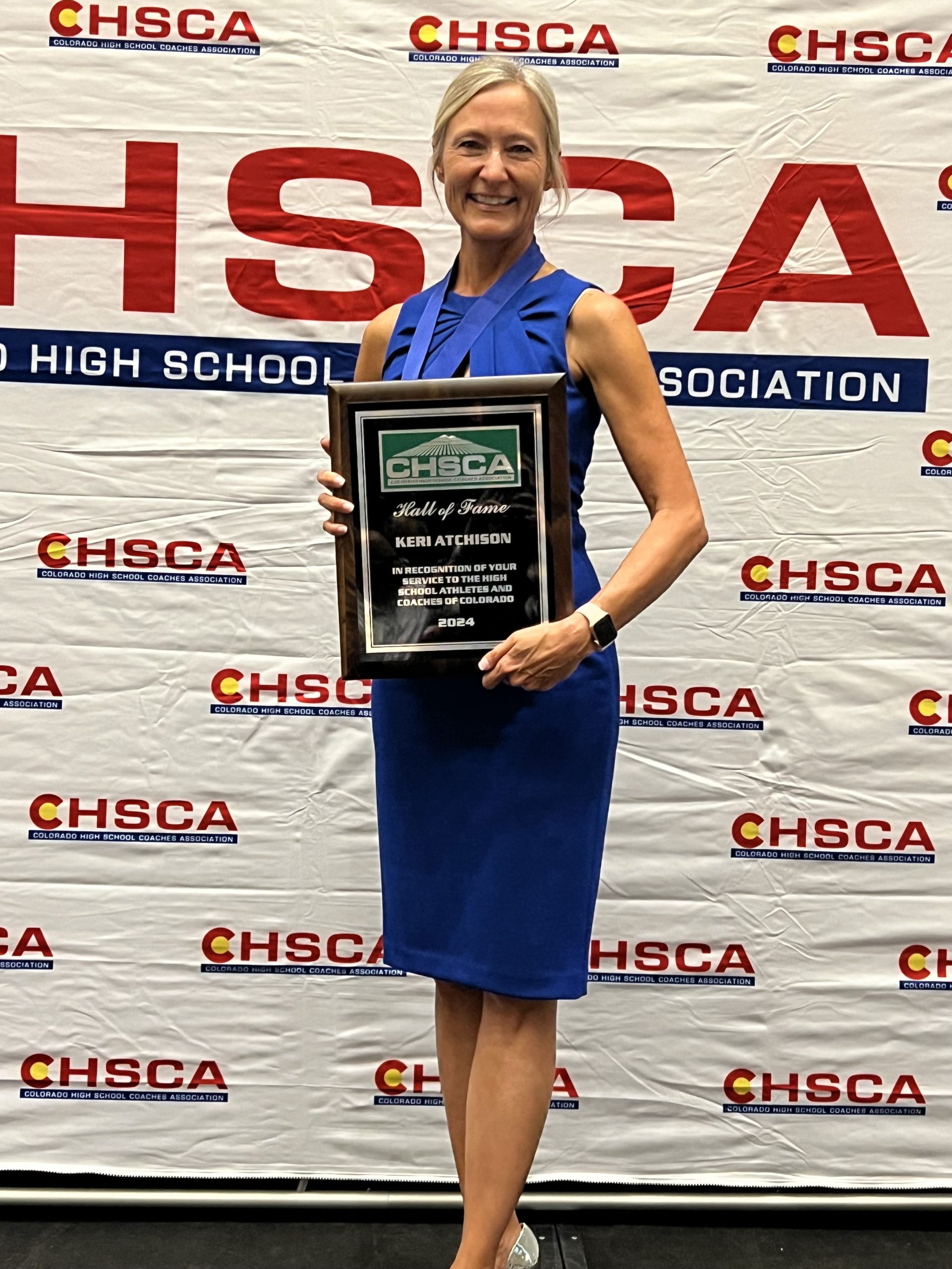 Keri Atchison Makes History as First Pom Coach in CHSCA Hall of Fame